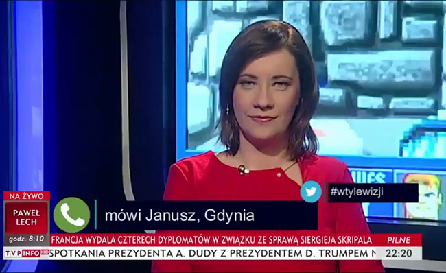 Polonia: giocano in diretta a Wolfenstein durante il notiziario