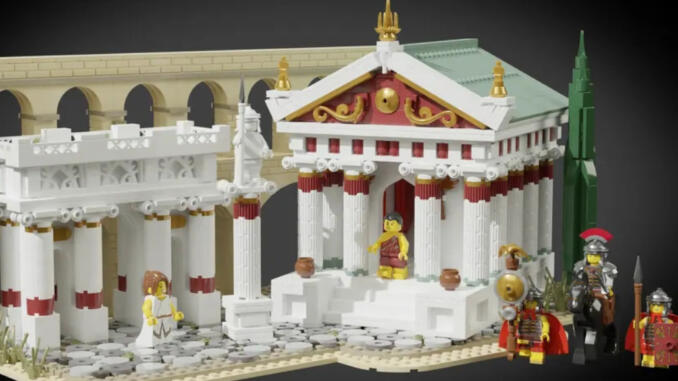 LEGO Ideas ecco il set foro romano LEGO Ideas: ecco il set foro romano