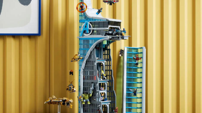 LEGO: in arrivo la Torre degli Avengers