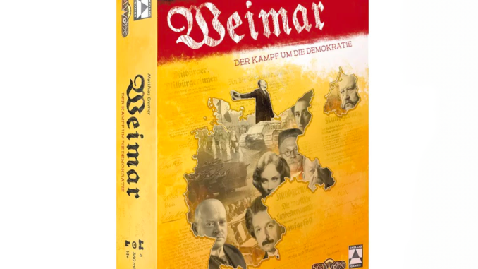 Weimar: la lotta per la democrazia è su giochistarter