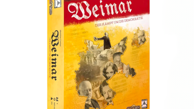 Weimar- la lotta per la democrazia è su giochistarter Weimar: la lotta per la democrazia è su giochistarter