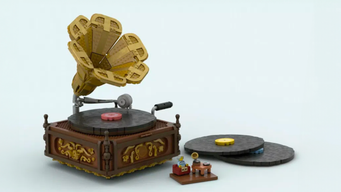 LEGO Ideas: ecco il set grammofono